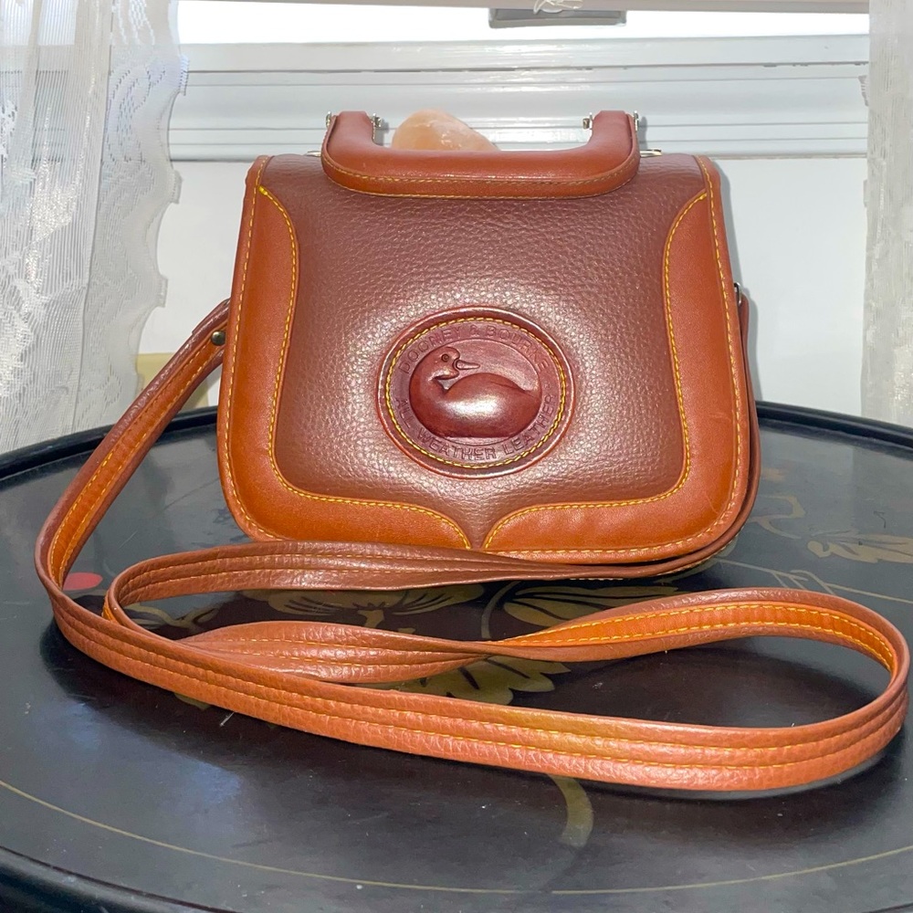 Dooney and Bourke Vintage Leather Crossbody Bag